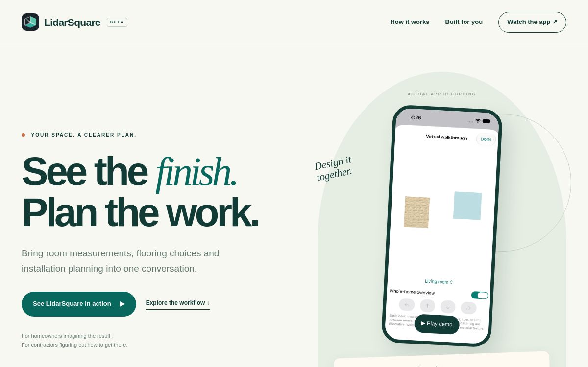 LidarSquare product showcase preview